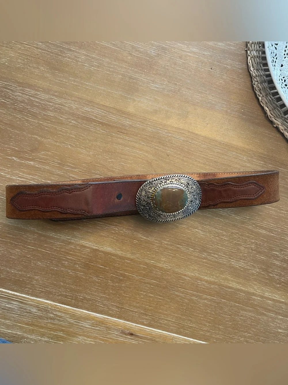 Nocona leather belt